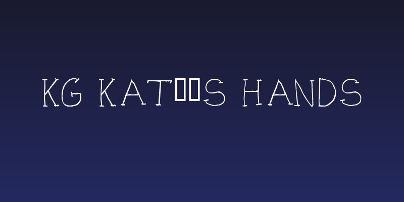 KG KAT'S HANDS Social Header