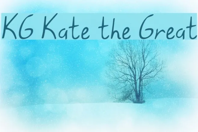 KG Kate the Great Font | Free Download (TTF/OTF) | FFonts.net