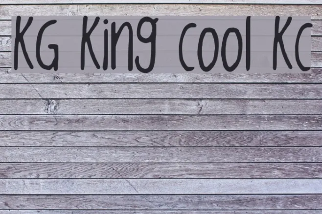 KG King Cool KC Example 2