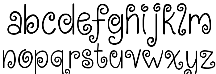 KG Kiss Me Slowly Font LOWERCASE