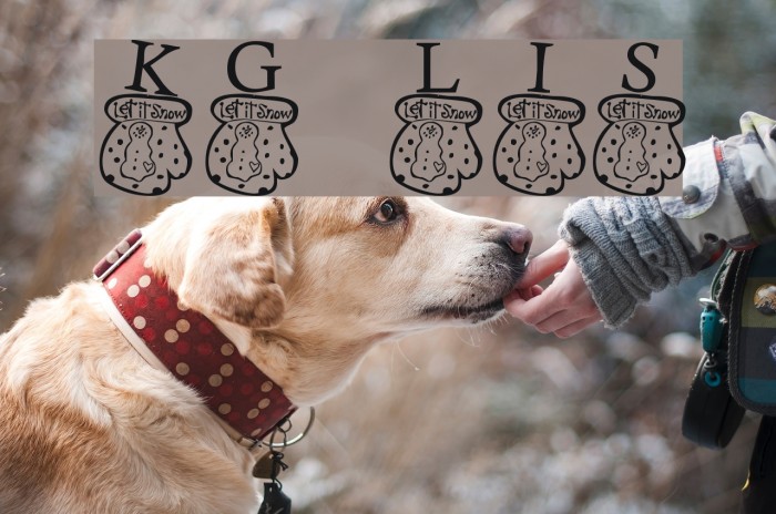 KG LIS Font examples