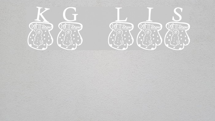 KG LIS Font examples