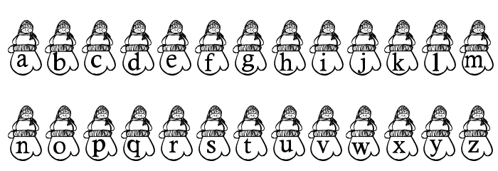 KG LIS Font LOWERCASE