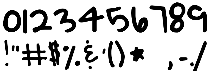KG Later AllieGator Font OTHER CHARS
