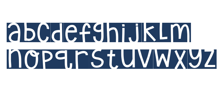 KG Laughter Lines Lowercase