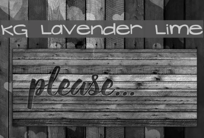 KG Lavender Lime Polices examples
