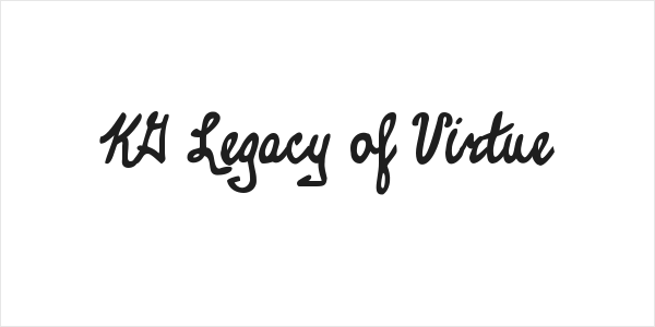 KG Legacy of Virtue Logo