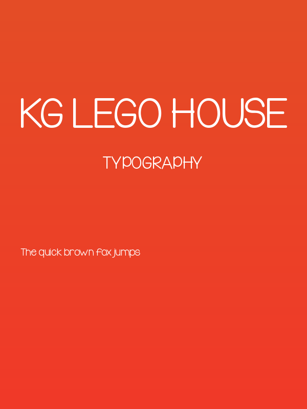 KG Lego House Poster
