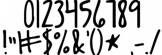 KG Les Bouquinistes de Paris Font OTHER CHARS