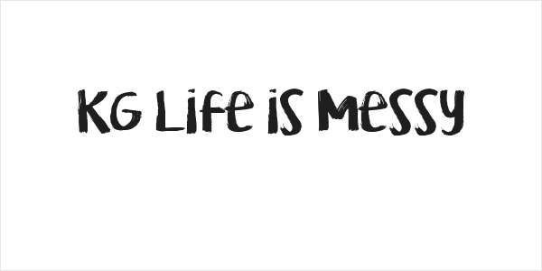 KG Life is Messy Logo