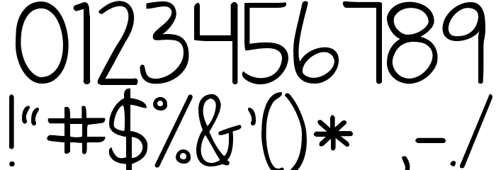 KG Like A Skyscraper Font OTHER CHARS