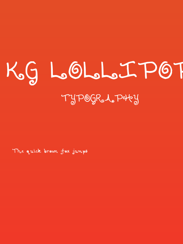 KG Lollipop Poster
