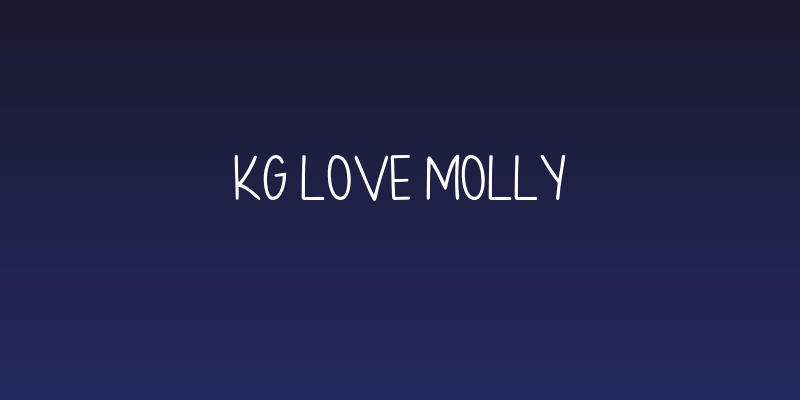 KG Love Molly Social Header