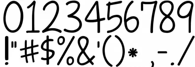 KG Love Somebody TWO Font OTHER CHARS