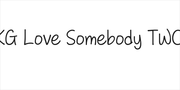 KG Love Somebody TWO Logo