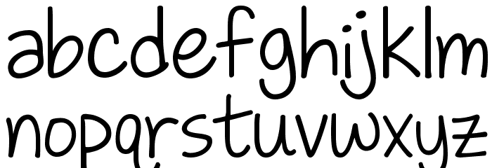 KG Love Somebody TWO Font LOWERCASE
