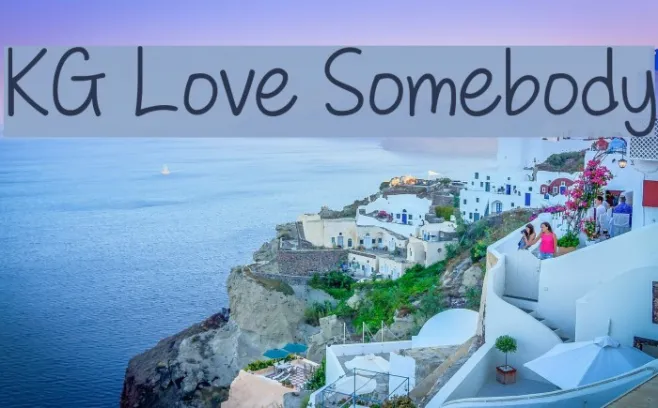 KG Love Somebody Example 2