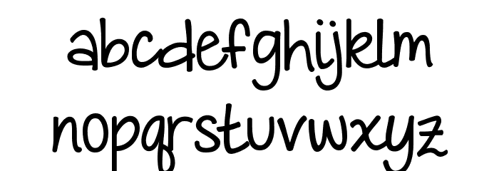 KG Love is LOVE is love Font LOWERCASE
