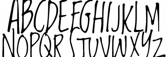 KG Loved by the King Schriftart Groß