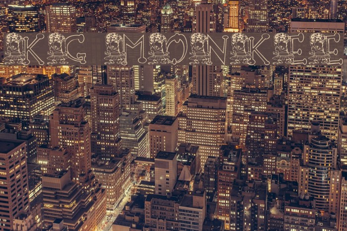 KG MONKEE Font examples