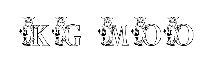 KG MOO Font