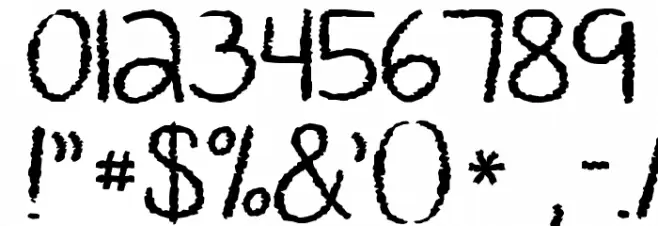 KG Makes You Stronger Font OTHER CHARS