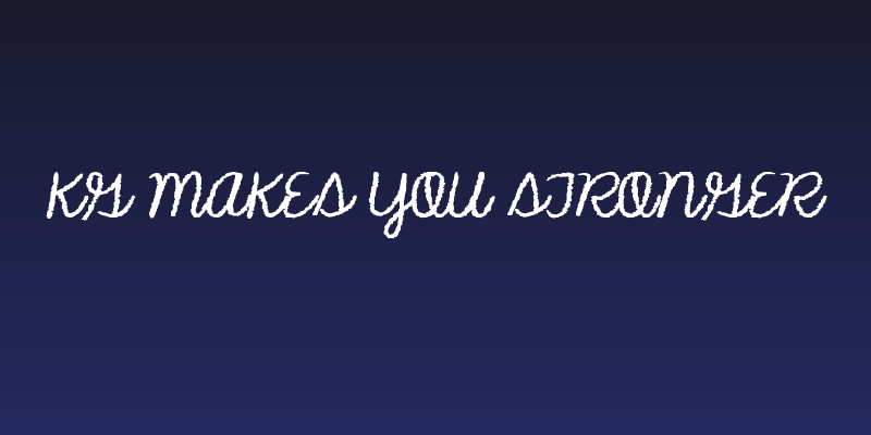 KG Makes You Stronger Social Header