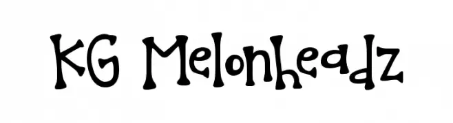 KG Melonheadz  Frei Schriftart Herunterladen