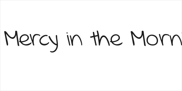 KG Mercy in the Morning Logo