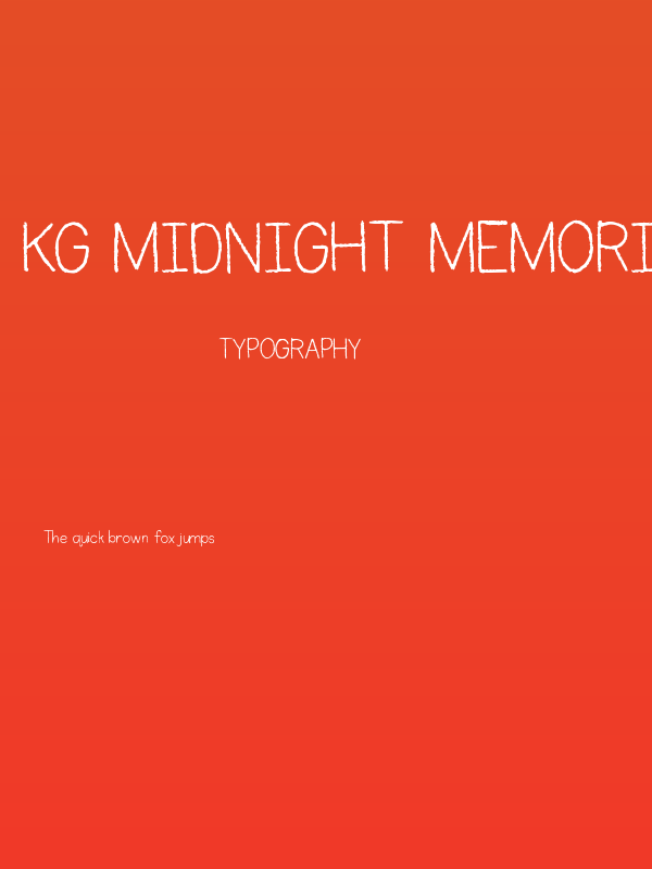 KG Midnight Memories Regular Poster