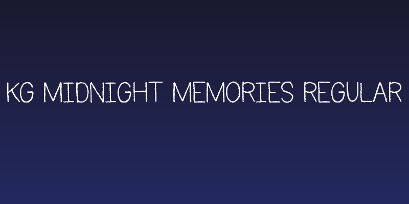 KG Midnight Memories Regular Social Header