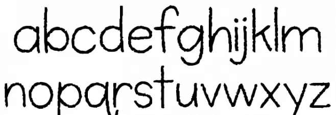 KG Midnight Memories Regular Caratteri MINUSCOLO