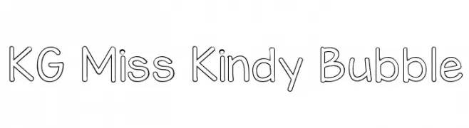 KG Miss Kindy Bubble  नि: शुल्क फ़ॉन्ट्स डाउनलोड