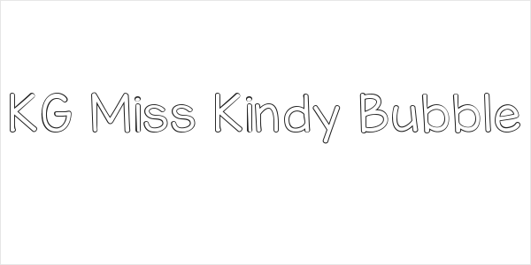 KG Miss Kindy Bubble Logo
