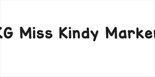 KG Miss Kindy Marker Logo