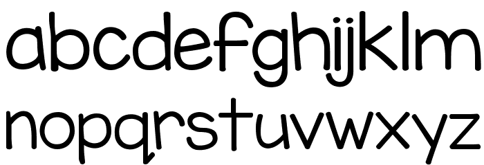 KG Miss Speechy IPA Font LOWERCASE