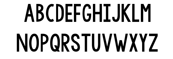 KG Modern Monogram Plain Font LOWERCASE