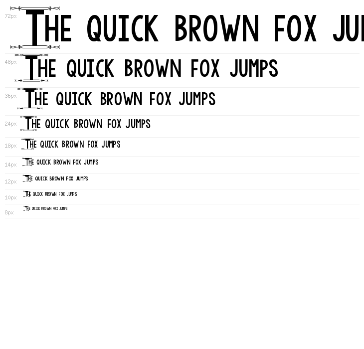 KG Modern Monogram Waterfall