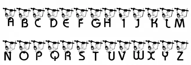 KG Monkey Font OTHER CHARS