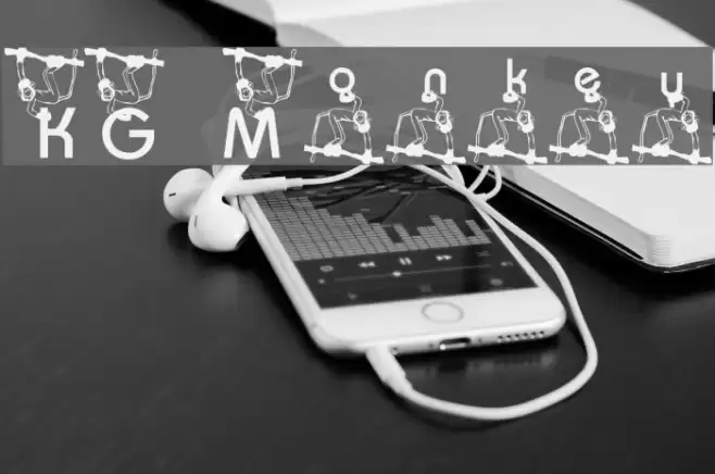 KG Monkey Font examples