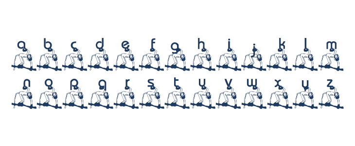 KG Monkey Lowercase