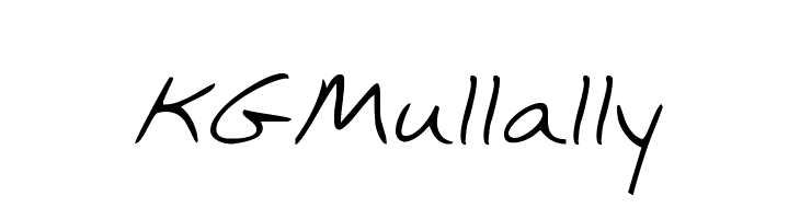 KG Mullally  Fuentes Gratis Descargar