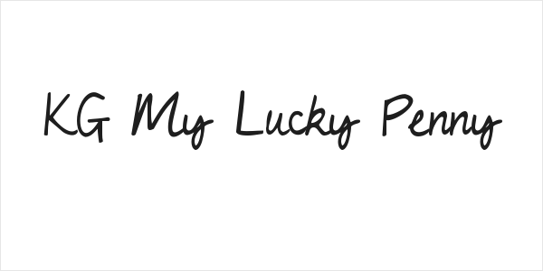 KG My Lucky Penny Logo