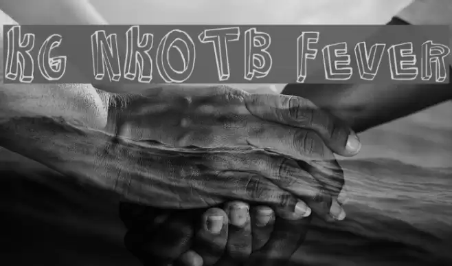 KG NKOTB Fever Font examples