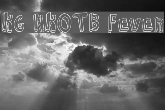 KG NKOTB Fever Font examples