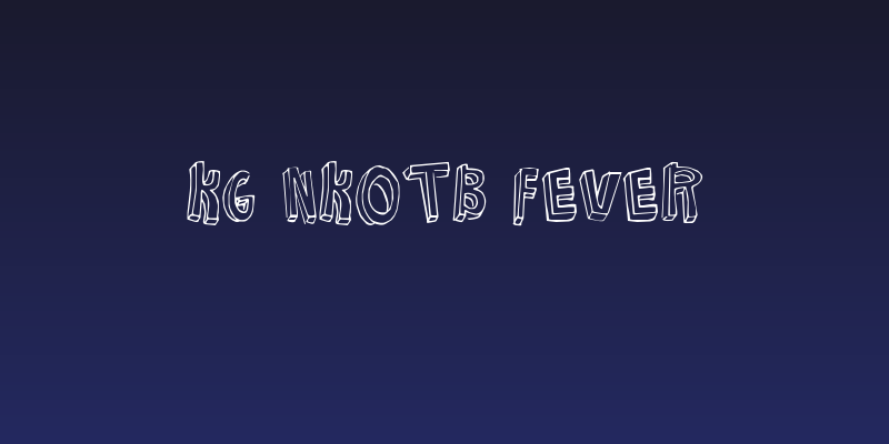KG NKOTB Fever Social Header