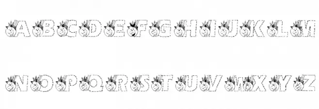 KG NYC Normal Schriftart Groß