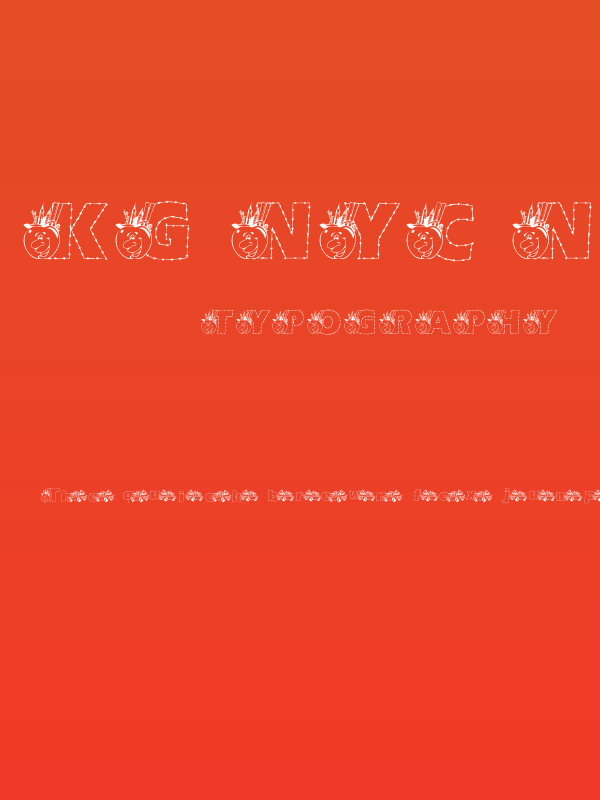 KG NYC Normal Poster