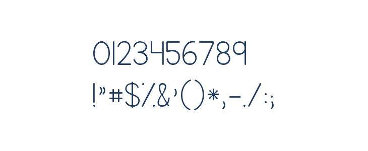 KG Neatly Printed Other Characters