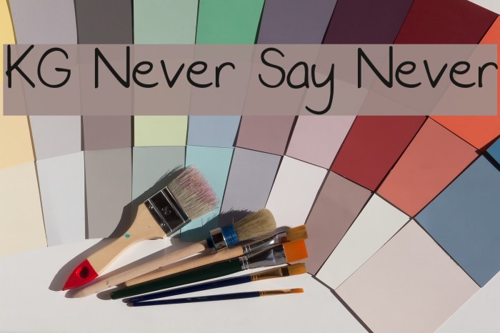 KG Never Say Never Example 3